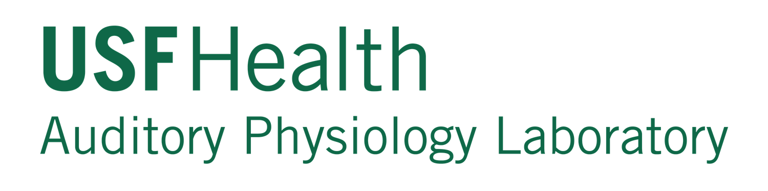 USF Health Auditory Physiology Lab Logo