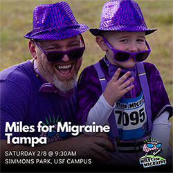 Miles for Migraines flyer