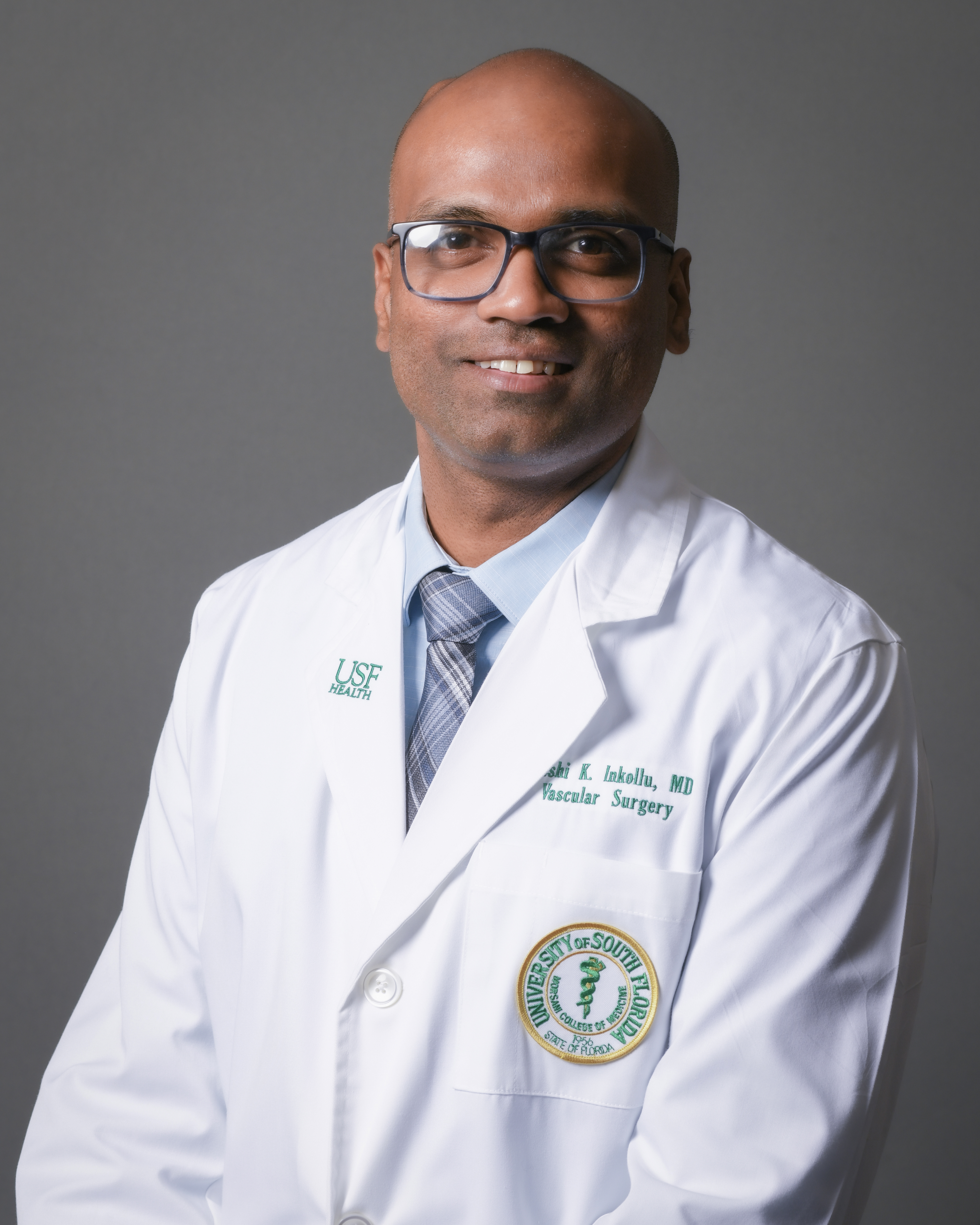 Dr. Shashi Inkollu with USF Health Vascular Surgery