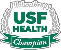 USF Health Philanthropy Champion badge