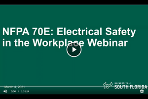 Electrical Safety Webinar