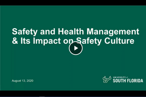 Safety and Health Management & Its Impact on Safety Culture
