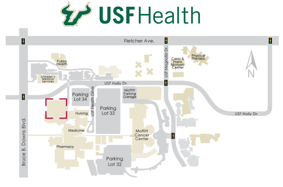 WELL Location on campus map