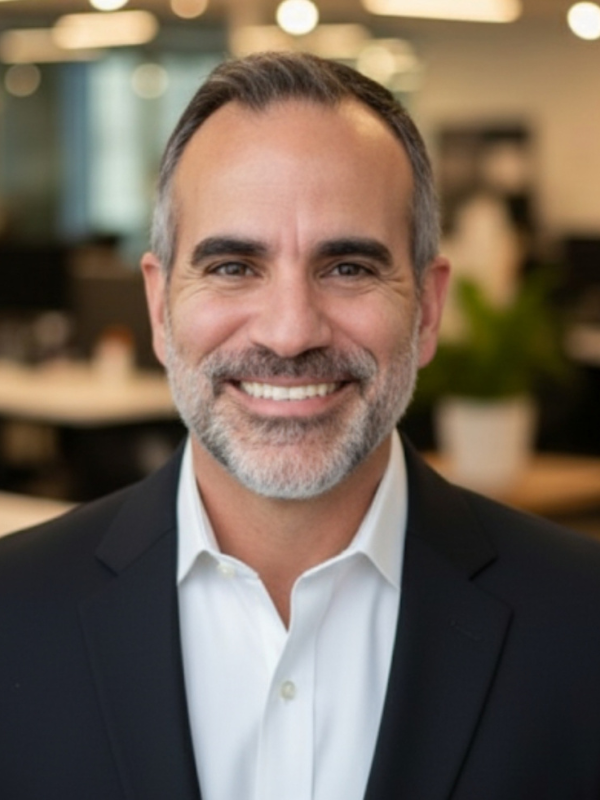A headshot of Dr. Jason Salemi smiling in front of a blurred background.