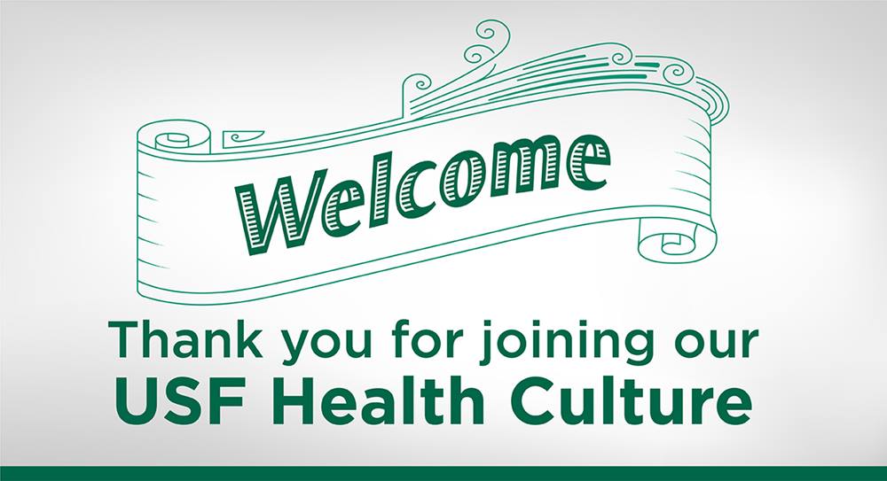 Welcome. Thank you for joining our USF health culture