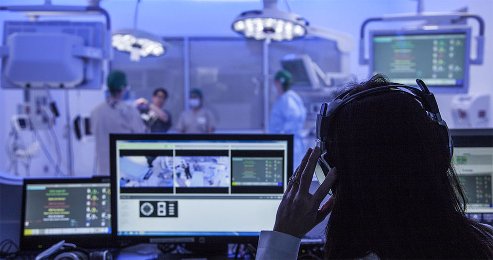 USF CAMLS operating room observation booth image
