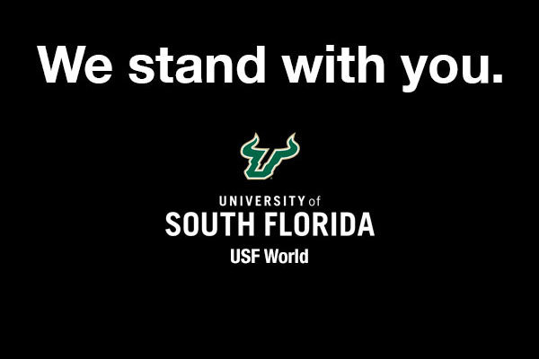 USF World, we stand with you