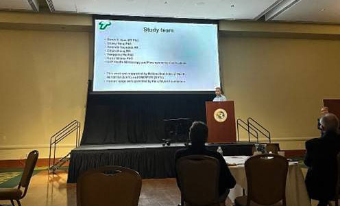 Victor Chatterjee at the MPP Research Retreat