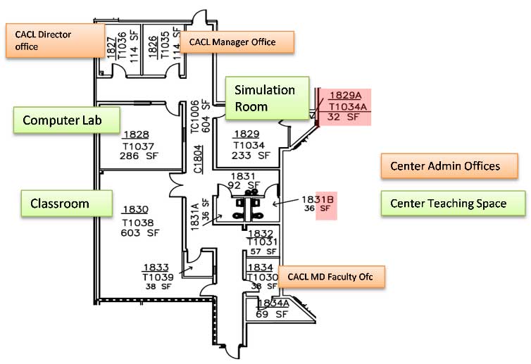 CACL Simulation Classroom Space