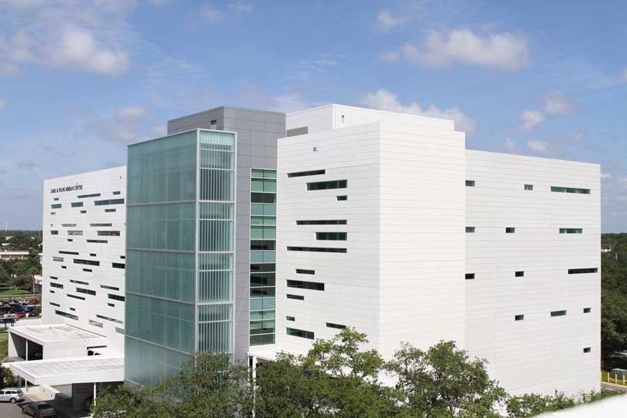 USF Multiple Sclerosis Center is located in the Carol and Frank Morsani Center for Advanced Healthcare