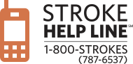 stroke help line 1-800-strokes