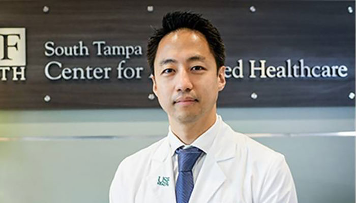 Patrick Kim, MD, recently joined USF Health as a fellowship-trained endoscopic spine surgeon