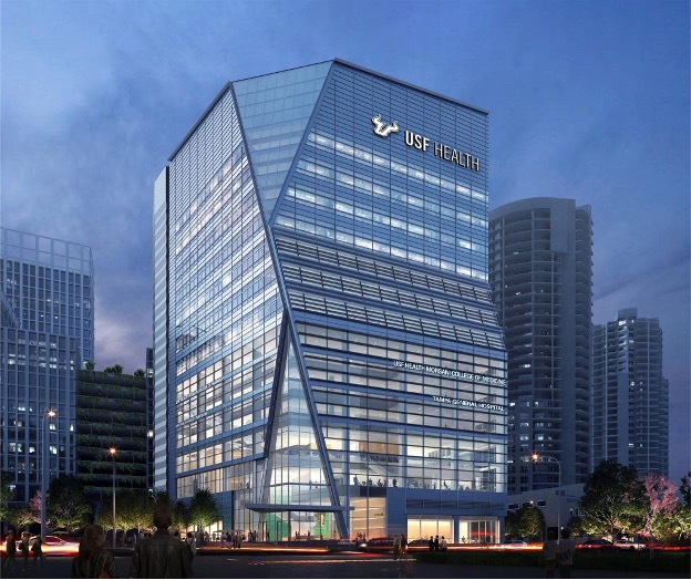 USF Health MDD building downtown. 