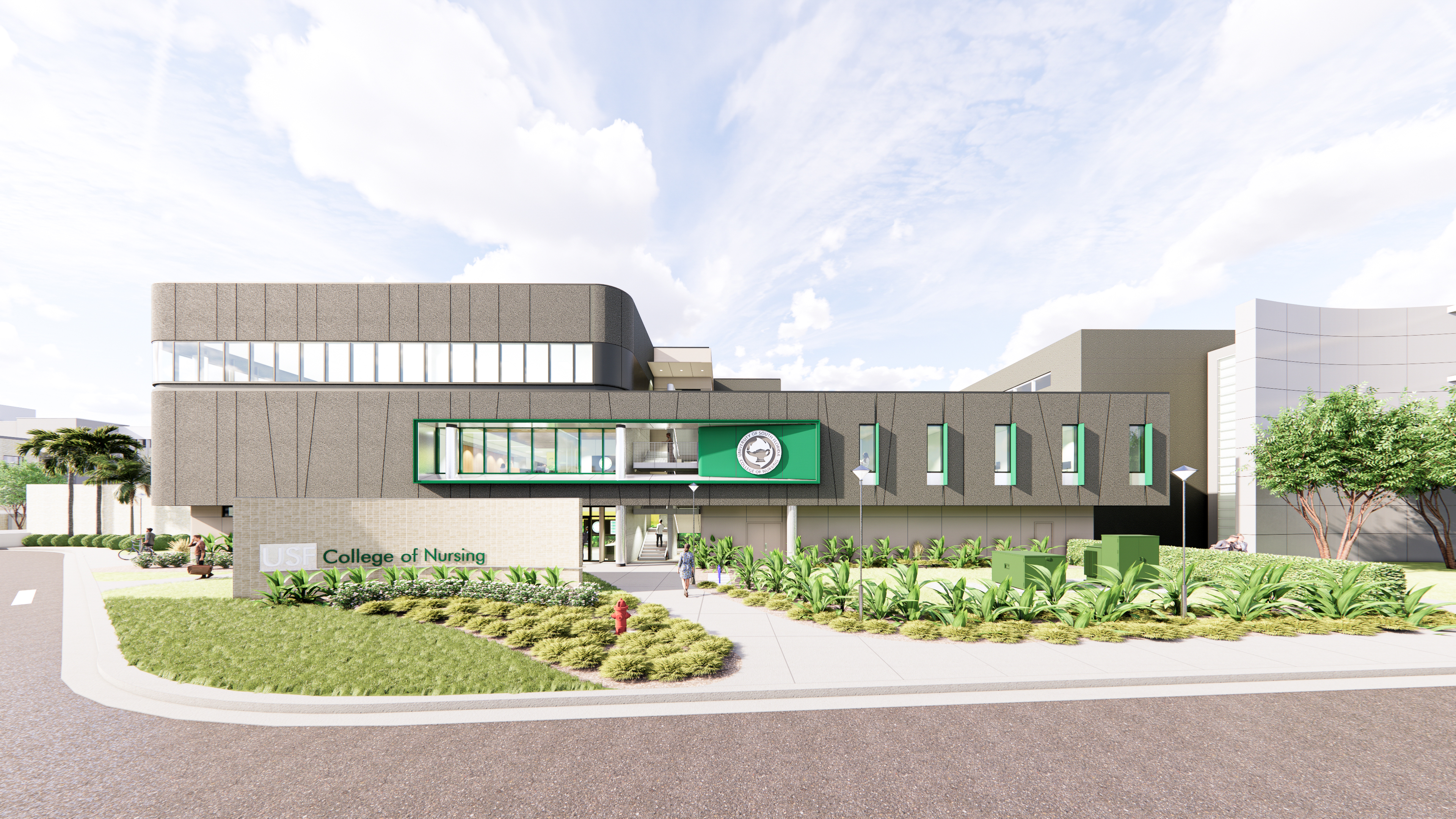 USF College of Nursing Expansion Rendering 
