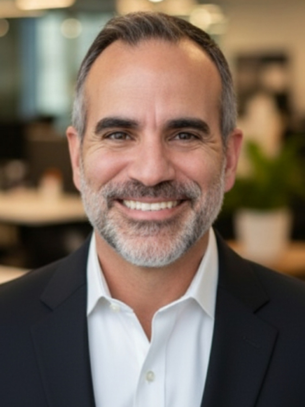 A headshot of Dr. Jason Salemi smiling in front of a blurred backdrop