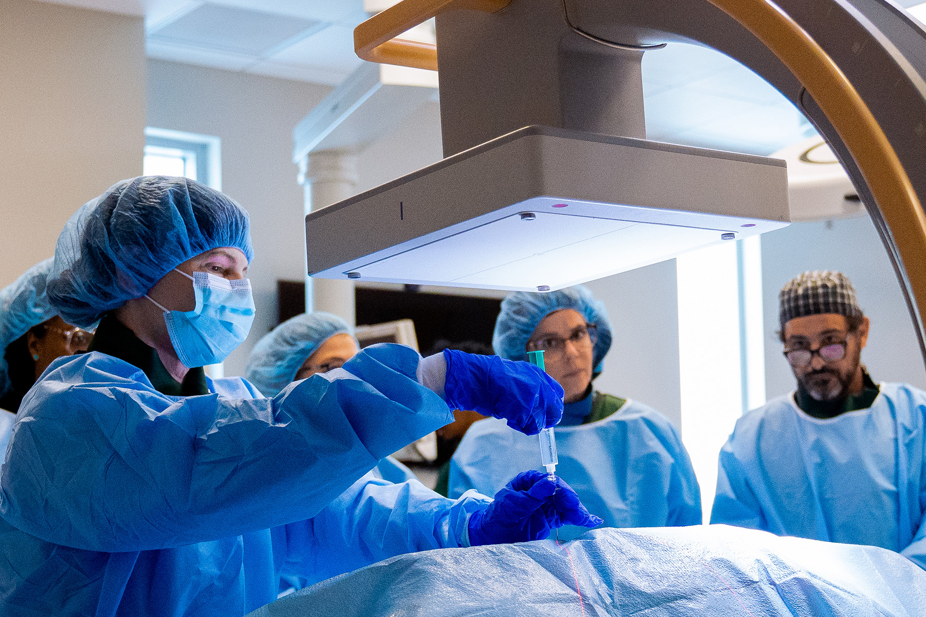 CRNA Pain Fellows learning 