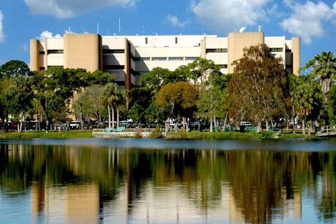 Photo of Bay Pines VA Hospital with water view