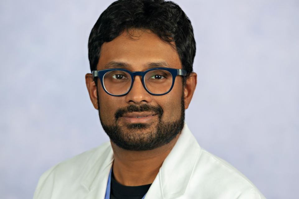 Head shot of Dr. Velamuri