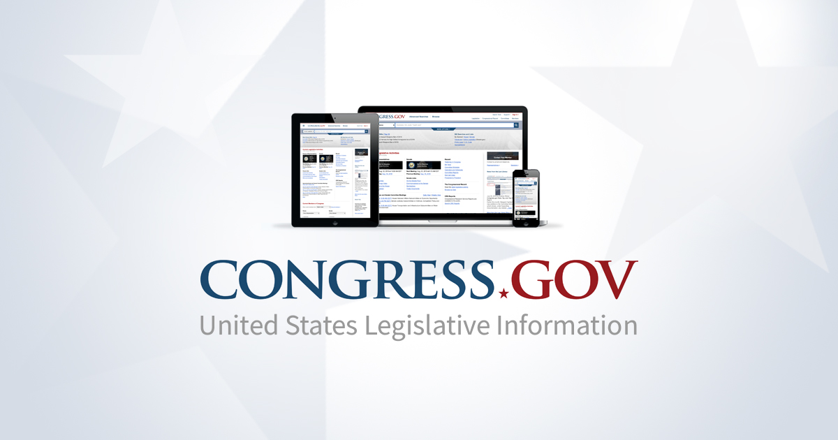 Congress.gov website image