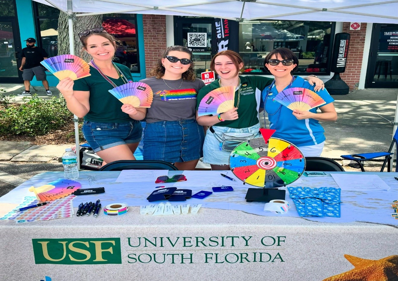 USF Health Morton Plant Mease residents at community service event