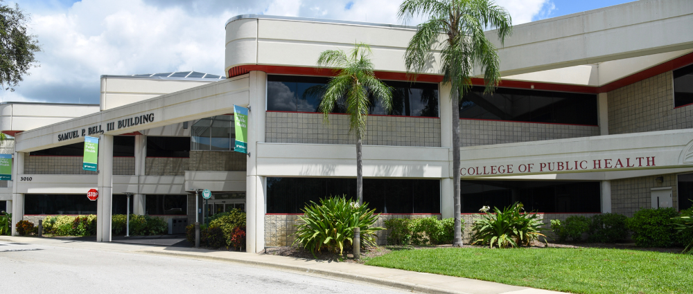 The College of Public Health building exterior