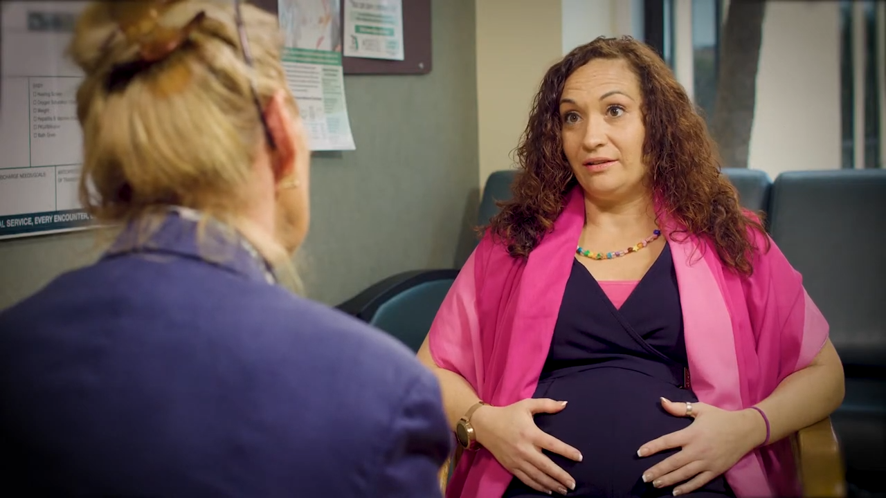 A pregnant patient