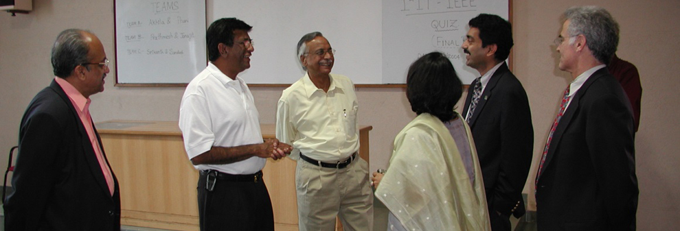 Chart Members talking and smiling