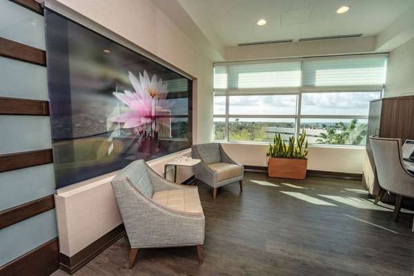 Pamela Muma Women's Health Center exam room
