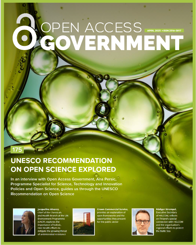 Magazine Open Access Government cover 