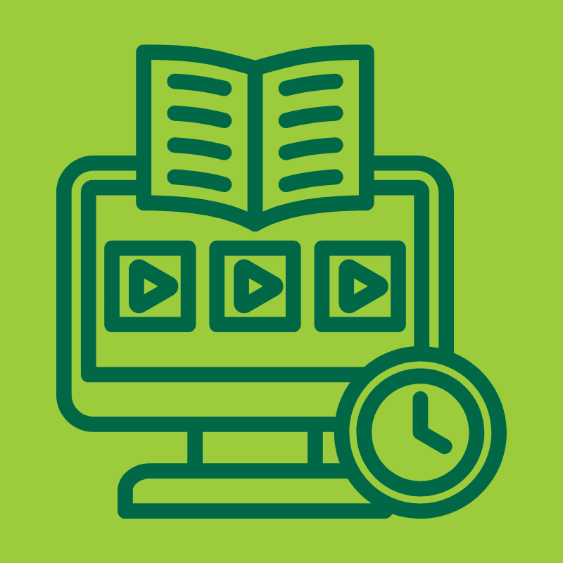 A symbol depicting micro-courses