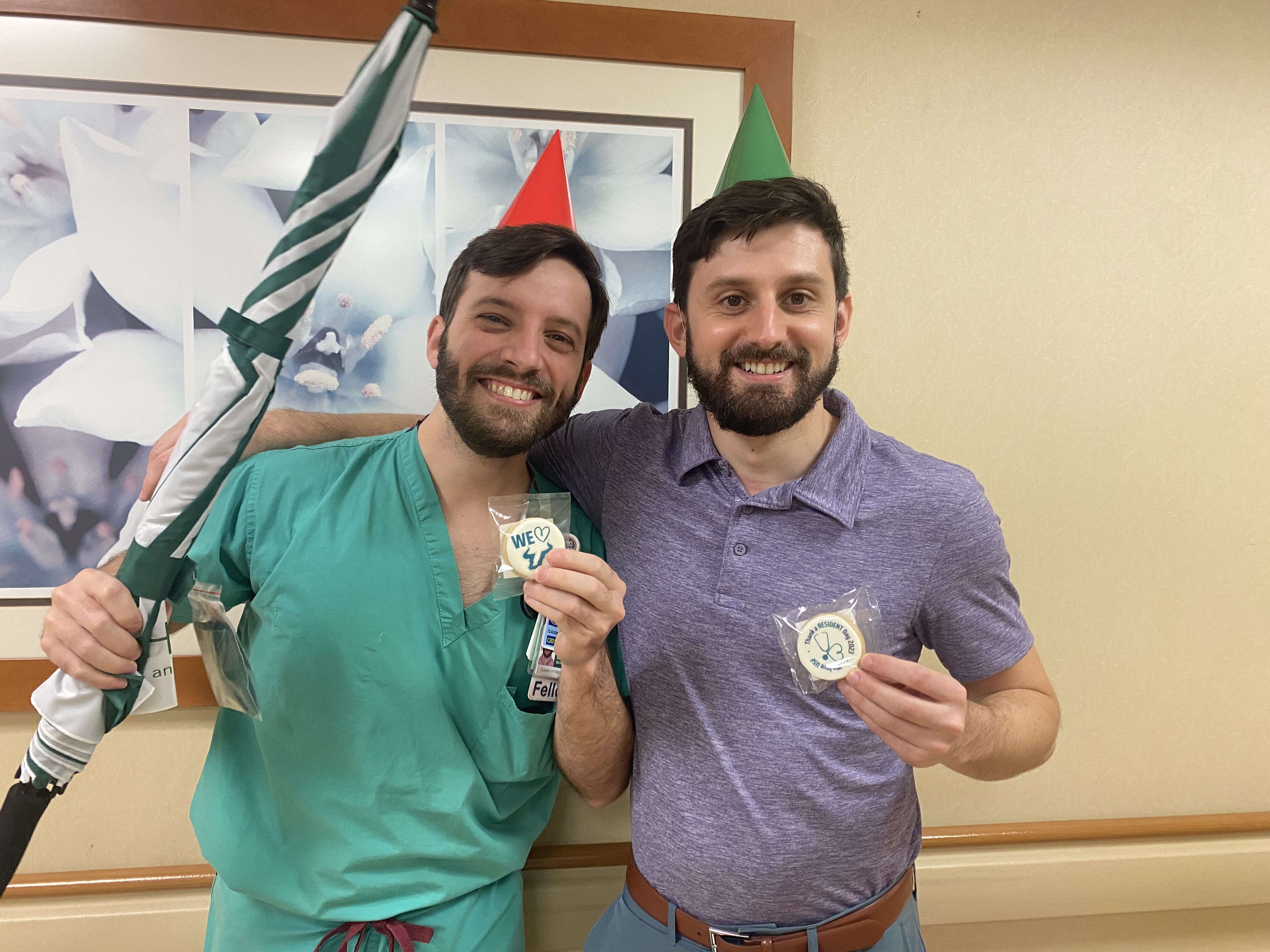 Dr. Anthony Kendle and Dr. Claudio Schenone
