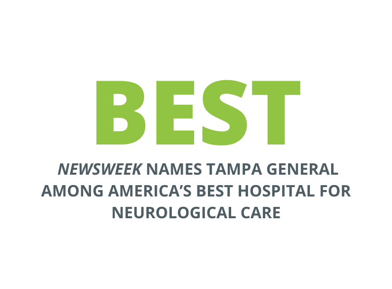 newsweek names tampa general among america's best hospital for neurological care