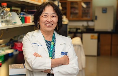 A closeup portrait of Dr. Kami Kim